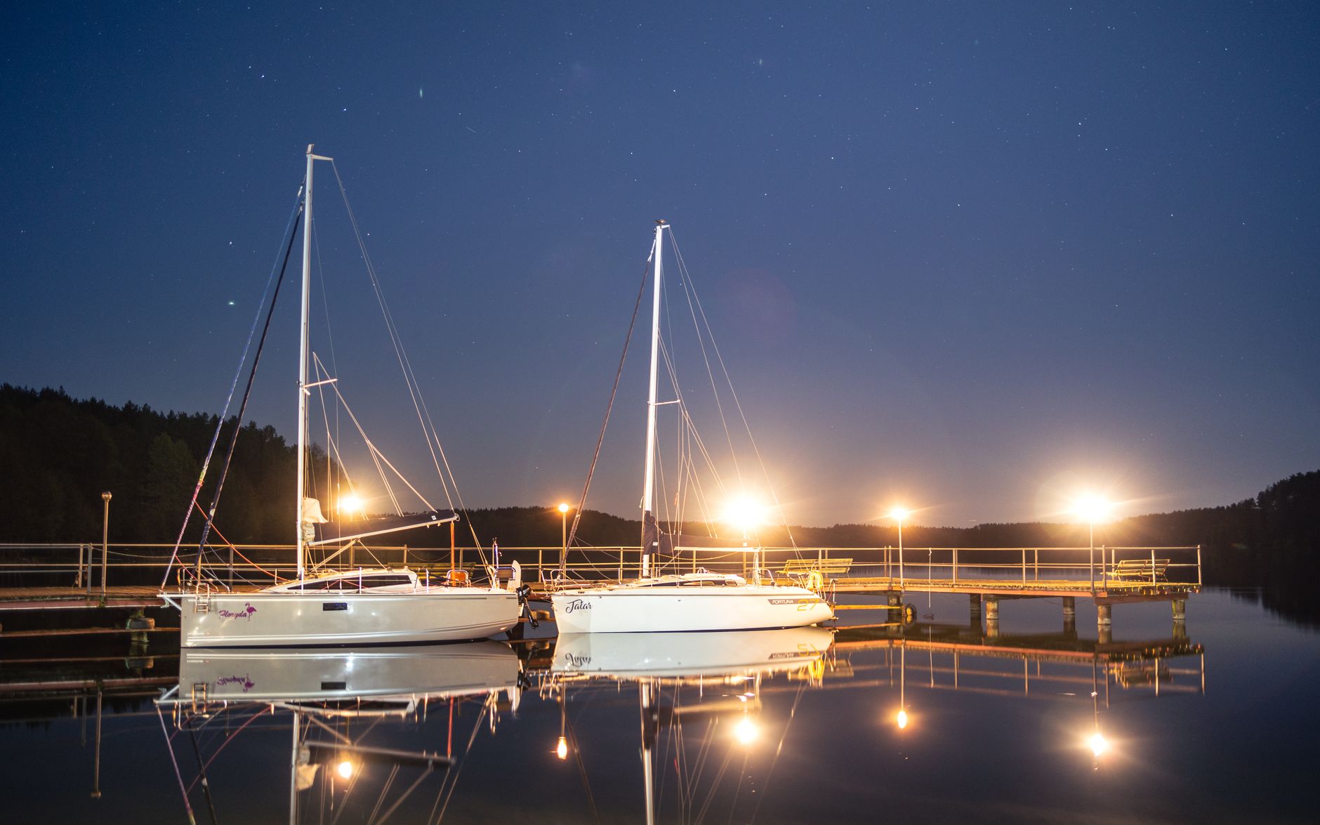 Mazury - krajobraz regionu, ilustracja do poradnika o spacerach z psem