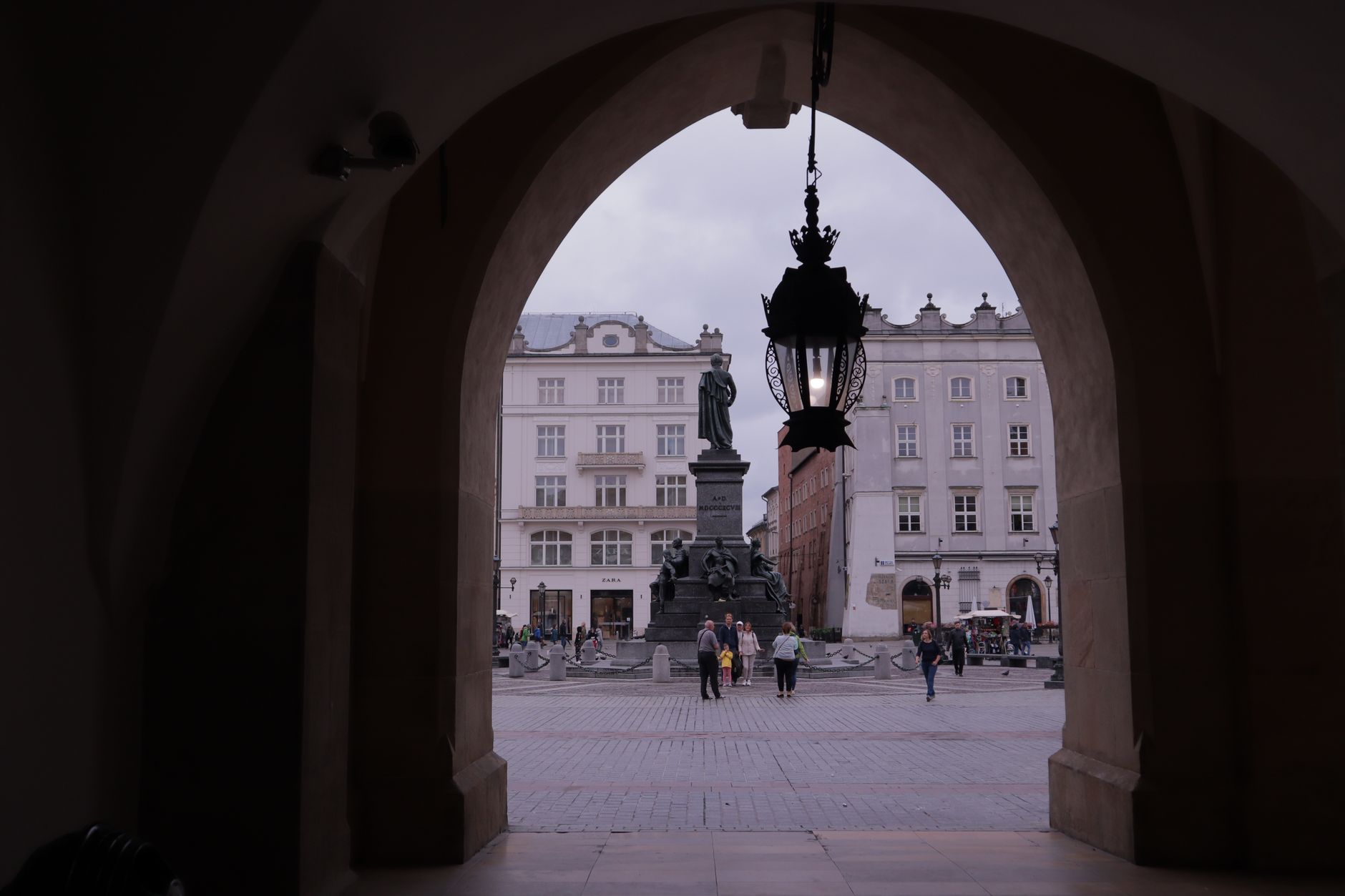 Kraków - widok miasta, ilustracja do poradnika o spacerach z psem